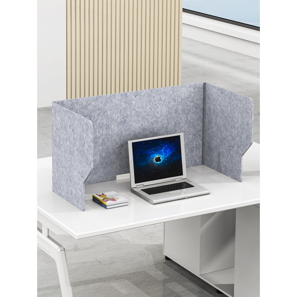 Office Desk Baffle Soundproof Screen Student Exam Desk Partition Anti-Droplet Workstation Shading Sunshade Isolation Board