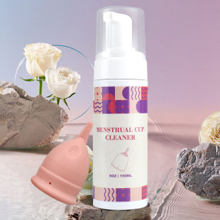 Cross-border source cleaning menstrual cup menstrual disc lotion silicone foam lotion Foam Wash Ingredie