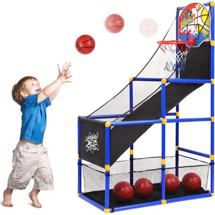 2025 New Cross-Border Dropshipping Cross-Border Basketball Machine Set Cross-Border Dropshipping