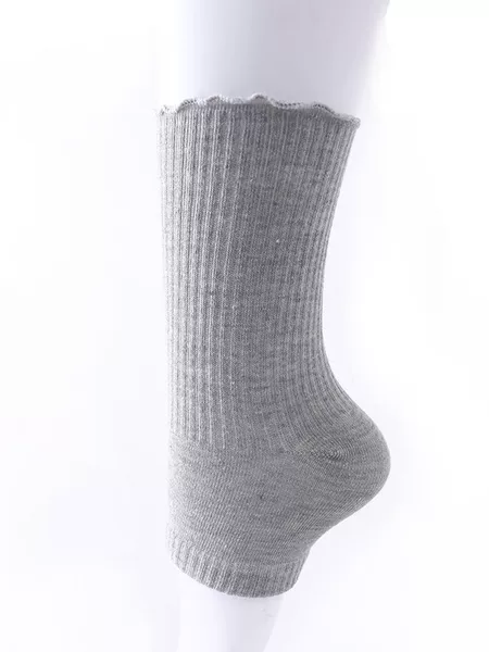 Cross-Border Sports Pressure Ankle Protection Lace Striped Elastic Ankle Protection Socks Fitness Running Elastic Socks