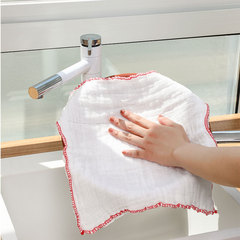 Household thickened rag kitchen cleaning dishwashing cloth bamboo fiber oil-repellent dishwashing towel absorbent cleaning cloth