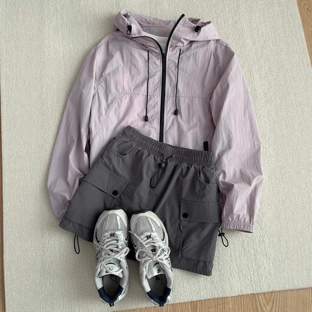 Purple Sun Protection Jacket Lightweight Women's 2025 New Thin Jacket Cycling Wear Dopamine Top