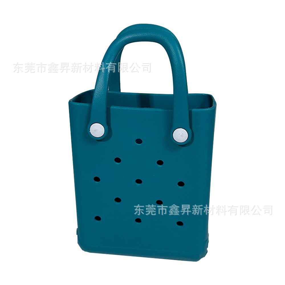 16*8*20CM; 녹색; 비치백