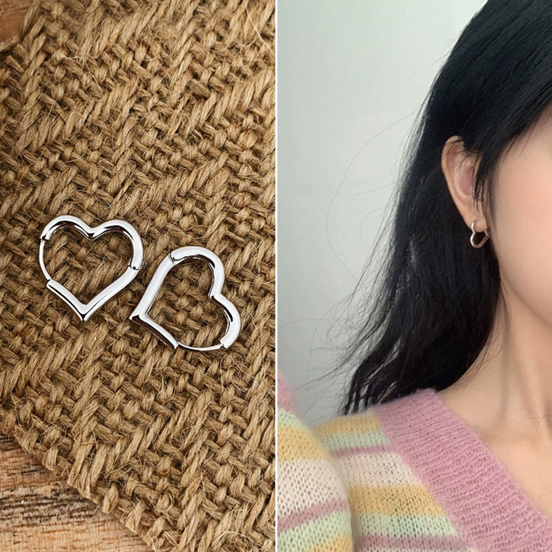 Earrings Silver 925 — Demi-season European Style, Simple Elegant Bright Design, Gold & Silver Options