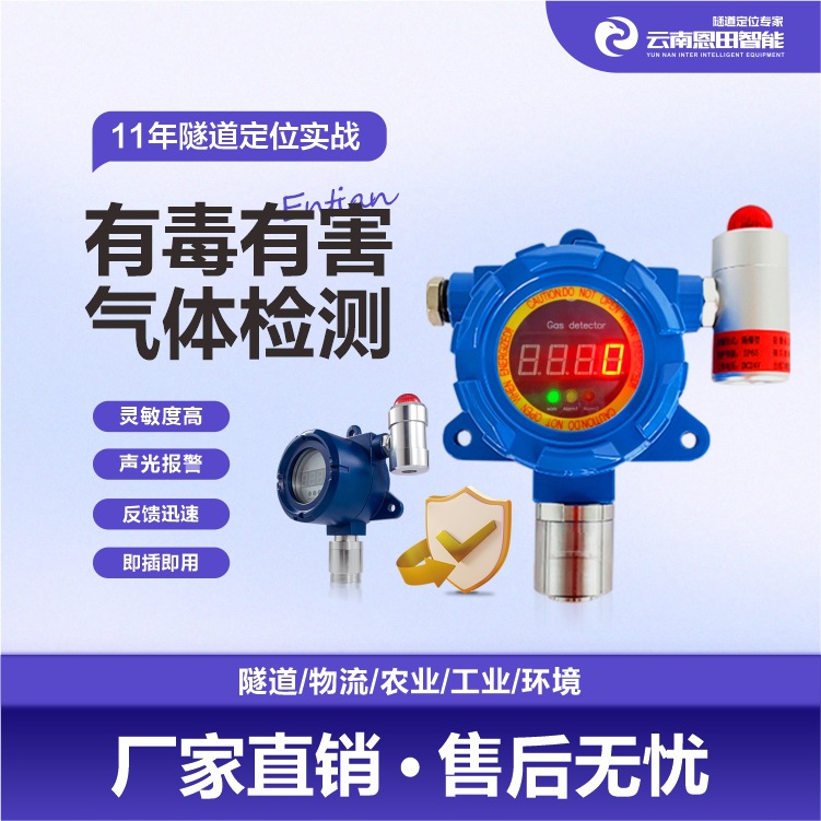 隧道气体多合一检测仪二氧化碳氢气可燃浓度防爆报警器多气体检测
