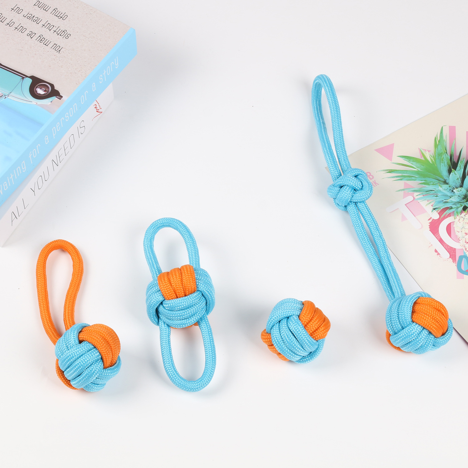 Juguetes para perros tejidos de polipropileno personalizados del fabricante