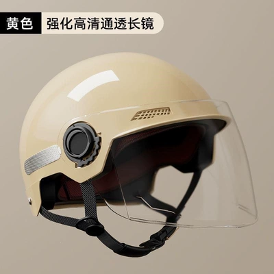 motorcycles, national standard electric scooter helmet | Motosiklet kaskı (dəbilqə) - high-definition-long-mirrorkhaki-color