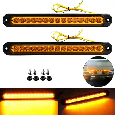 Tail light 12V24V Car Trailer Tail Light - yellow-light-priced-per-piece-please-order-in-pairs