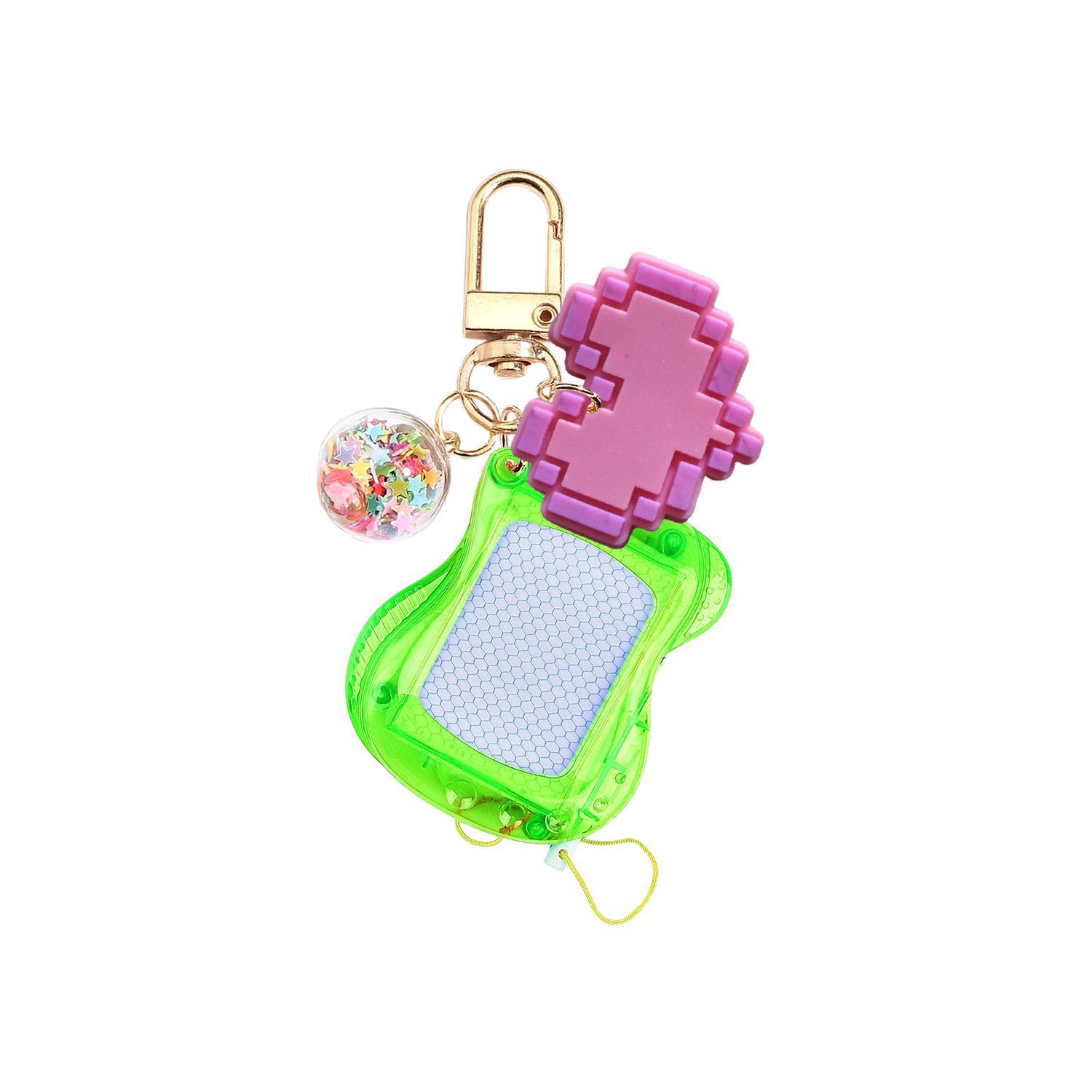 Keychain transfronterizo tablero de escritura magnético Xiyin creativo accesorios de dibujos animados tablero de dibujo tablero de escritura infantil puzzle infantil