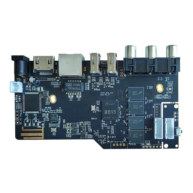 Quanzhi H616 PCBA Главная плата Android 10.0 OEM/ODM индивидуальная сетевой сетки набор - материнская плата приставки