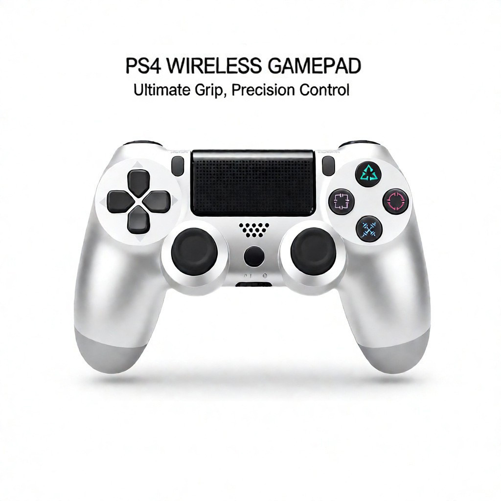 Gamepad p4 versión estadounidense gamepad inalámbrico Bluetooth P4 de vibración dual versión europea gamepad inalámbrico Bluetooth P4