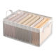 Foldable Clothes Storage Box Clothes Pants Organized Box Wardrobe Layered Storage Basket Wardrobe Storage Box Storage Basket