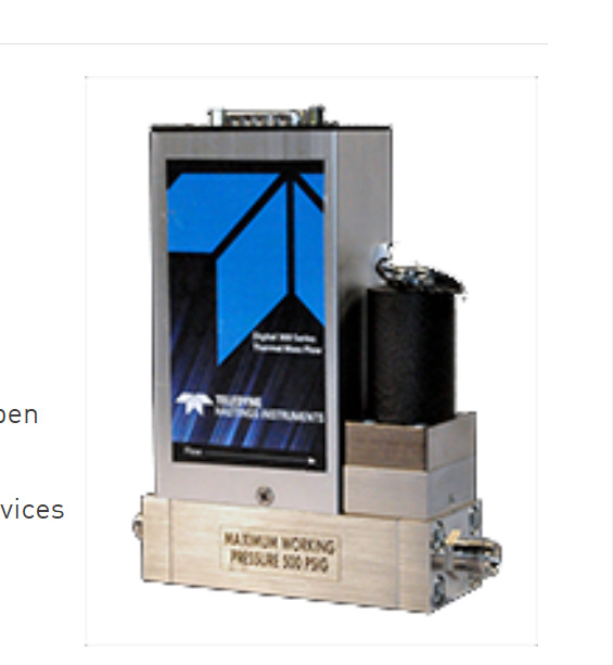 美国teledyne介质流量控制器 质量流量计HFM-305 / HFC-307​