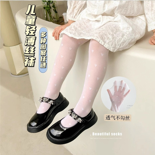 Ladies' summer thin A-class baby base socks, non-losing dance socks for girls, girls' pantyhose, baby leggings socks