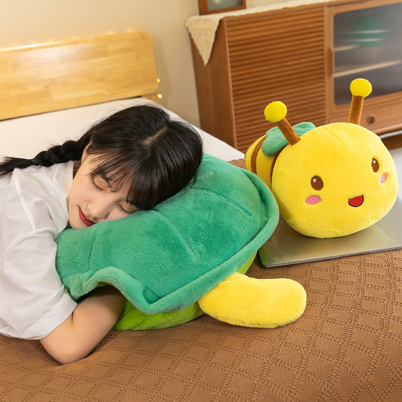 网红创意搞怪可爱毛绒玩具（龟蜜）玩偶公仔抱枕乌龟壳手暖