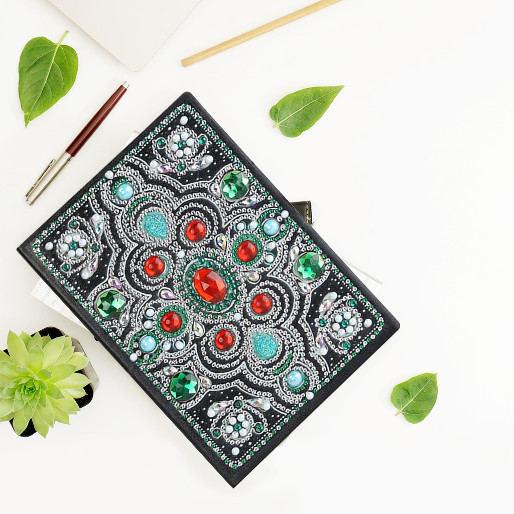 Transfronterizos nuevos dibujos de diamantes DIY hechos a mano unicornio dibujo de diamantes cuaderno dibujo de diamantes llenos de pintura de diamantes