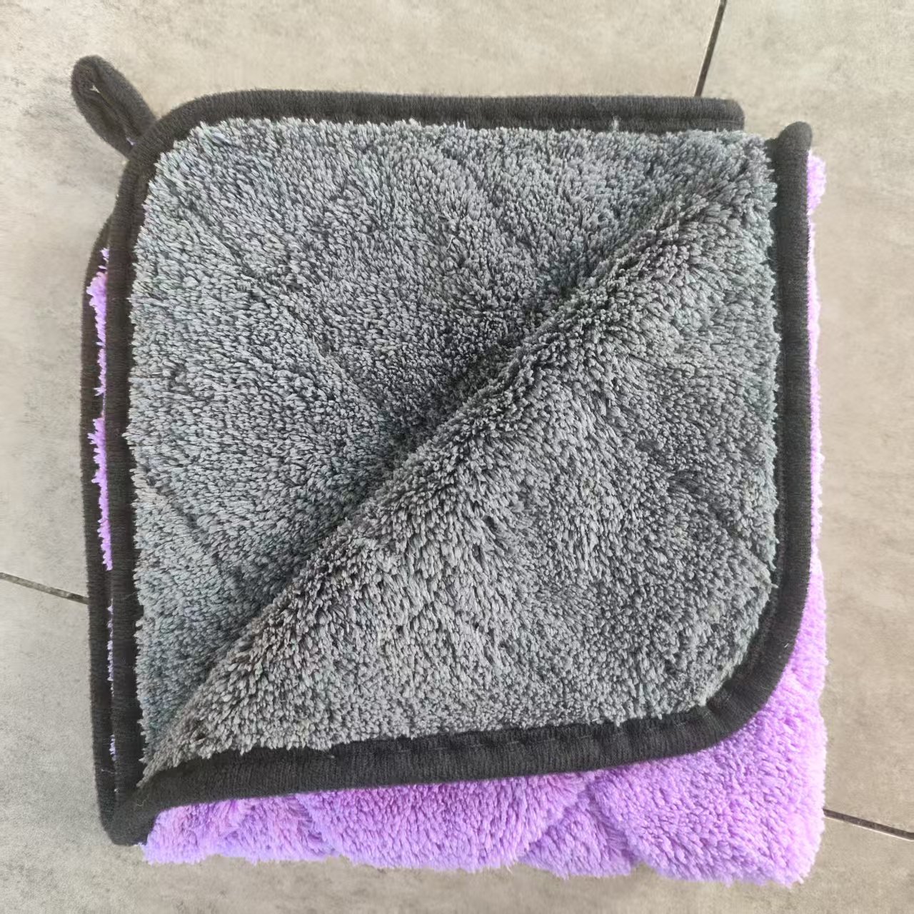 Toalla de lavado de automóviles de coral gemelo de diamante toalla absorbente de doble cara toalla espesa toalla de limpieza de automóviles toallas de limpieza de pelo