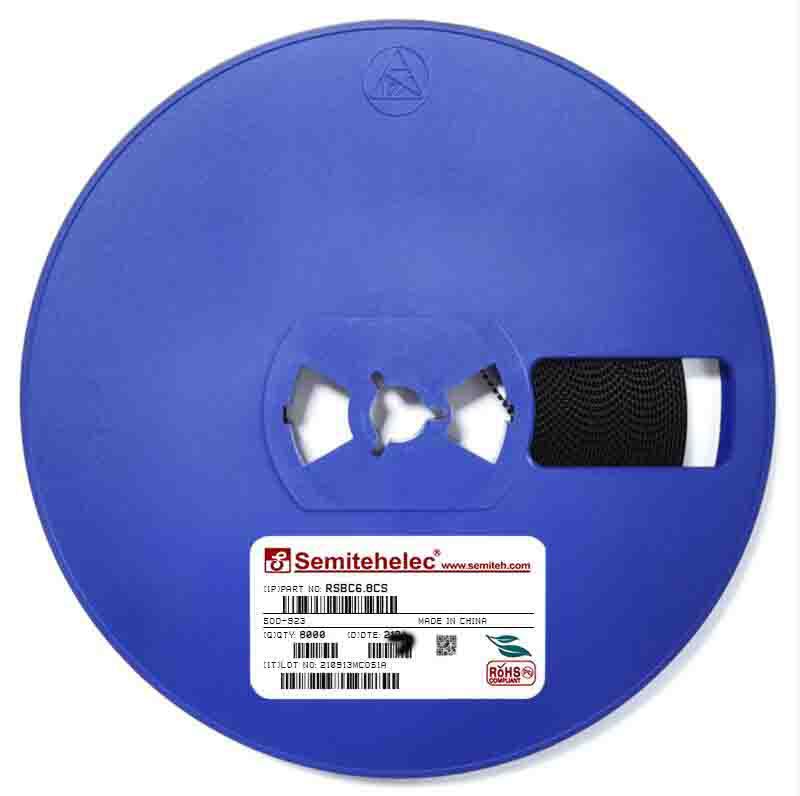 RSBC6.8CS ESD/TVS二极管 SOD-923 SEMITEH 全新原装正品