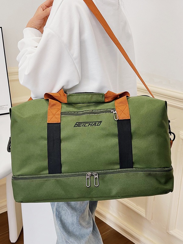 Bolsa de viaje portátil de gran capacidad de natación bolsa de equipaje de almacenamiento impermeable corta distancia bolsa de viaje ligero