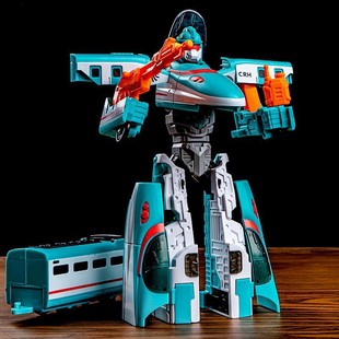 Boy's Toy Popular Manual Transformation Car Robot Dinosaur Model Robot Transformation Toy Reverse Car Wholesale