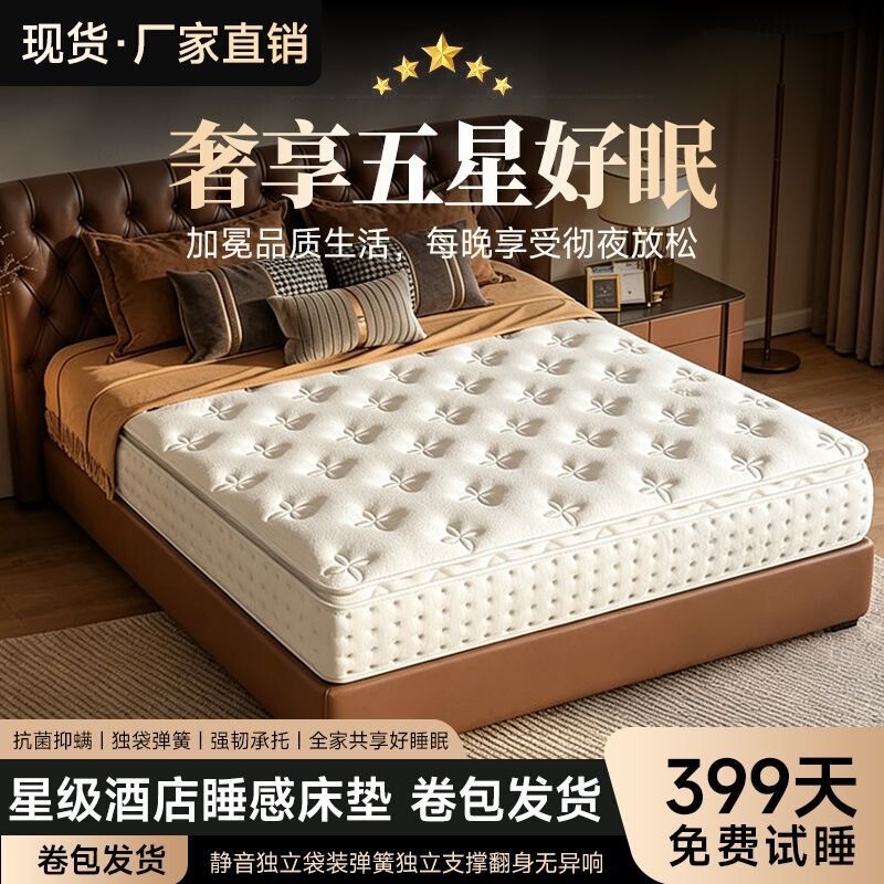 Five-Star Hotel Latex Memory Foam 30cm Thickeneded Mattress Compressed Foldableing Roll-Packed Mattress Dormitory Single Mat Five-Star Hotel Latex Memory Foam 30cm Thickeneded Mattress Compressed Foldableing Roll-Packed Mattress Dormitory Single Mat