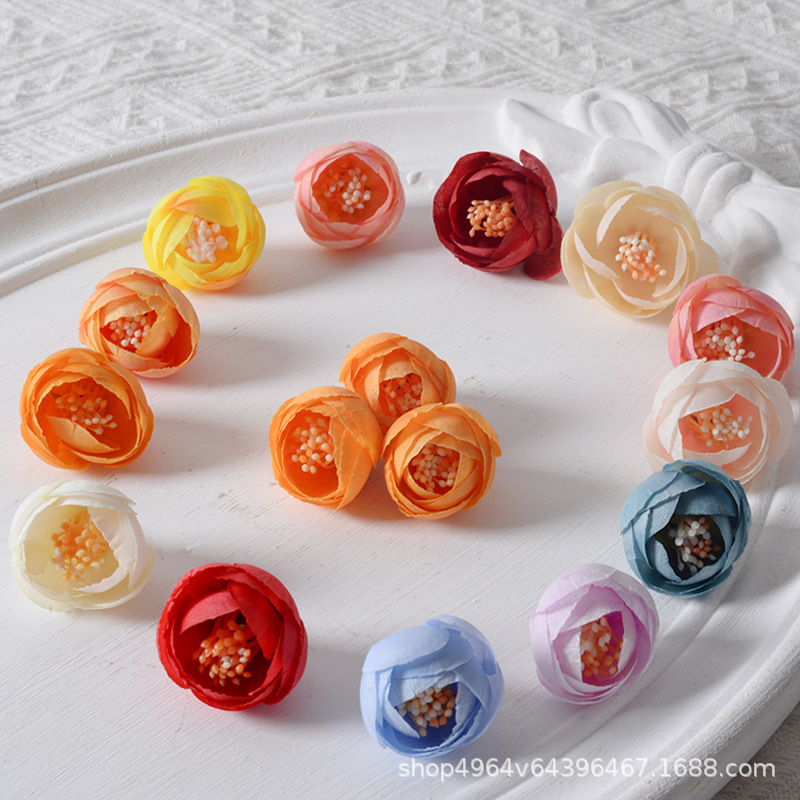 Realistic flavored tea flower-shaped