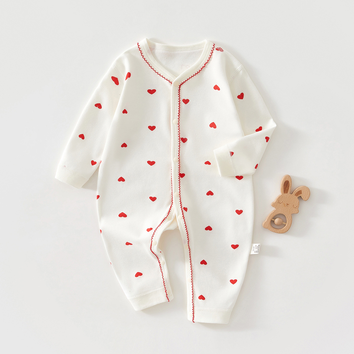 Baby Jumpsuits, Newborn Baby Clothes, Pure Cotton Long-Sleeved Pajamas, Spring and Autum Styles, Newborn Baby Autum Clothes, Crawling Clothes