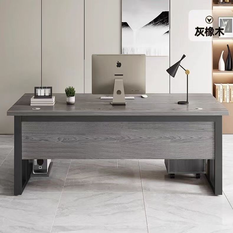 Computer Desk Desktop Simple Modern Boss Office Desk Staff Desk and Chair Combination Home Desk Single Table