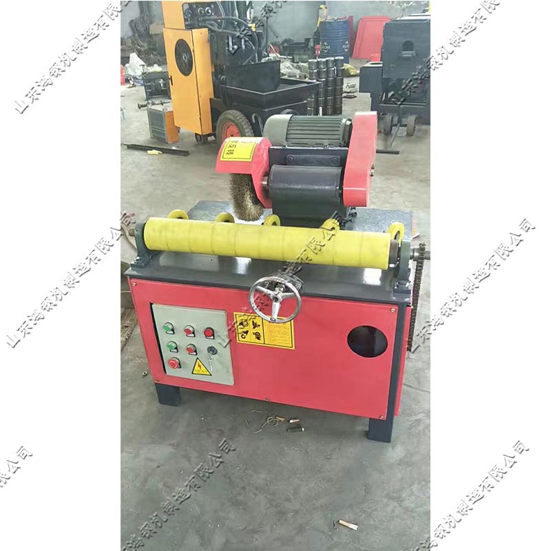 立式直管抛光机五金配件外圆抛光机全自动钢管圆管金属管除锈机