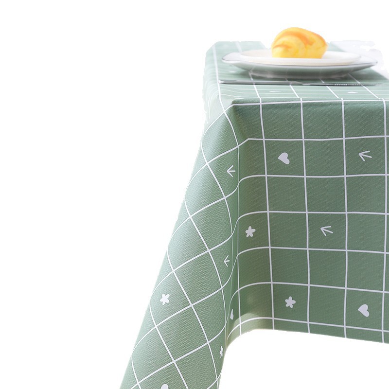 Nappe de bureau/sous-tapis nordique imperméable, anti-huile et infroissable, style influenceurs, inspirée des réseaux sociaux et des étudiants._voghion.com