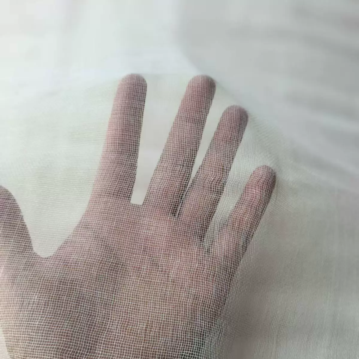 涤棉网纱被套棉絮套被芯套棉胎内胆本白纱布套40支幅宽2.45米批发