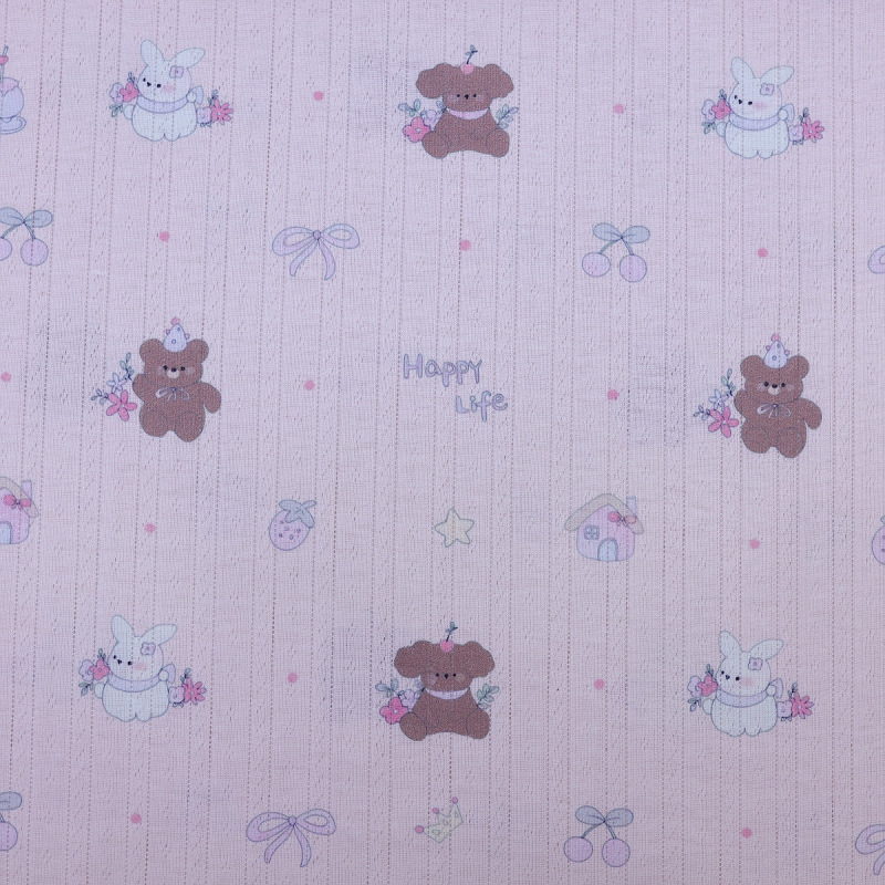 V3 분홍색과 보라색 곰