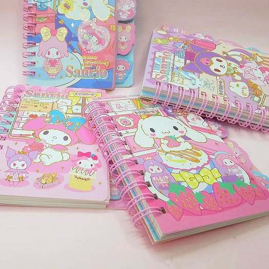 Cuaderno A7 de anillo para notas o agenda, papelería de exportación, regalo escolar o corporativo