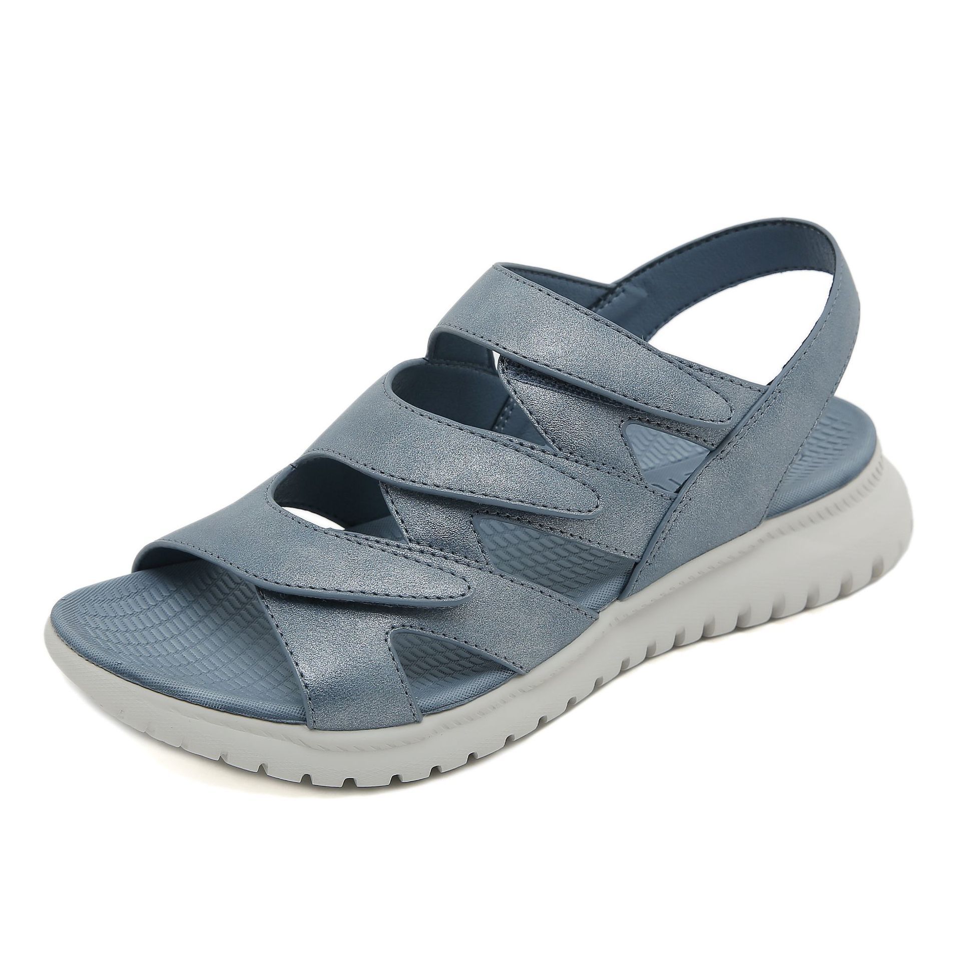 1109 - A12 Amazonas 2025 verano nuevo producto sandalias ligeras deportivas de viento cómodo velcro grande zapatillas frías