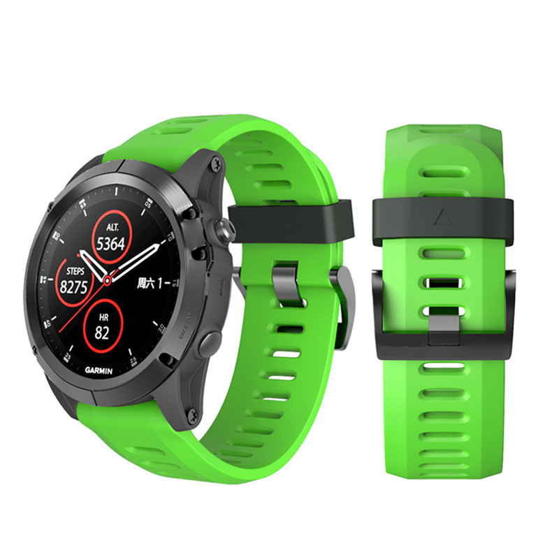 Feinixi 3 Silicone Watch Strap Is Suitable for Garmin Fenix3 /Hr/5X/6X/7X/8-51Mm
