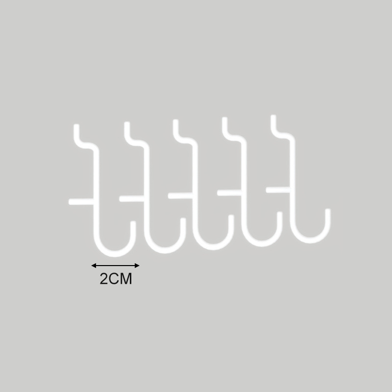 Escritorio, agujero, tablero, estante, tablero de exhibición de pared, estante de almacenamiento sin perforación de metal, estante para colgar en la pared