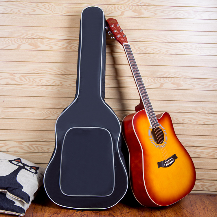 Manufacturer wholesale 38-inch folk guitar backpack 39-inch 40-inch 41-inch cotton bag thickened backpack