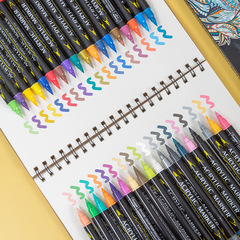 Conquer your creative side with the 6200 Dual-Head Acrylic Pastel Markers, perfect for soft tip art and DIY canvas shoe graffiti. Ideal for painting and customizing your own canvas shoes.