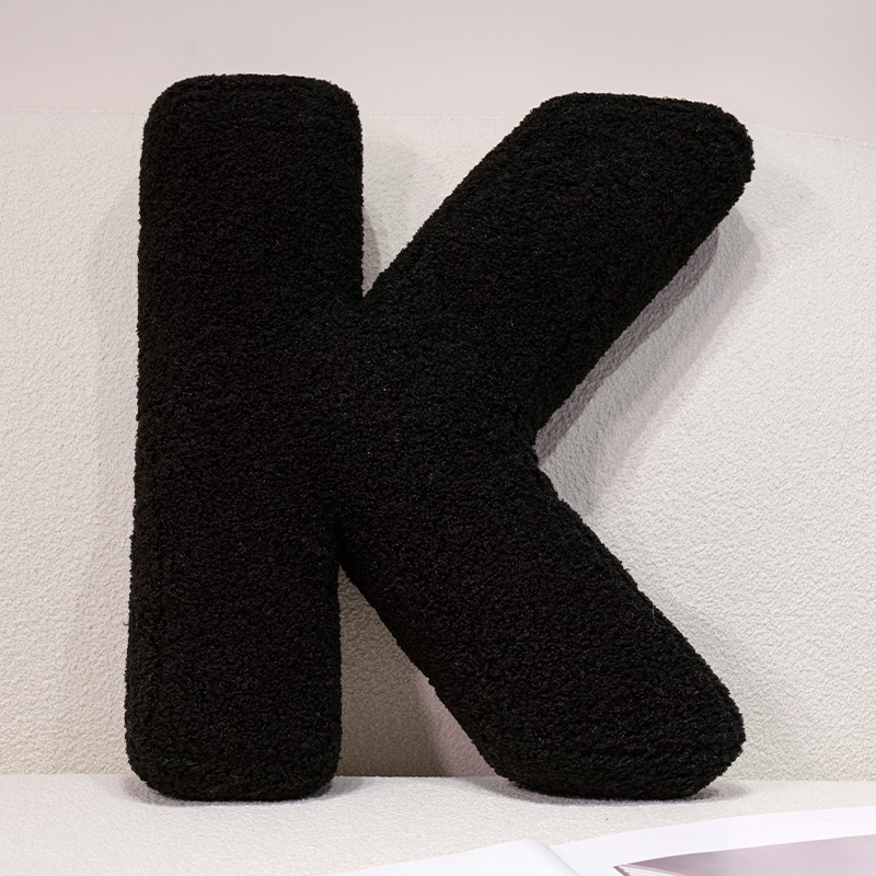 Cojín de Peluche con Forma de Letra de Felpa Decorativo para Fotografía image 17