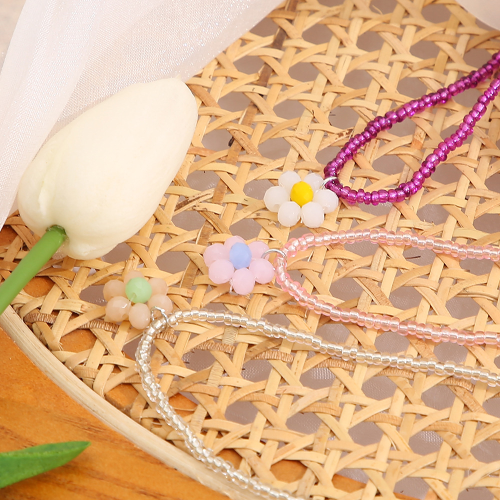 Bohemio Simple Moda Macaron Color Miyuki Cuentas Collar De Flores Al Por Mayor Nihaojewelry display picture 9