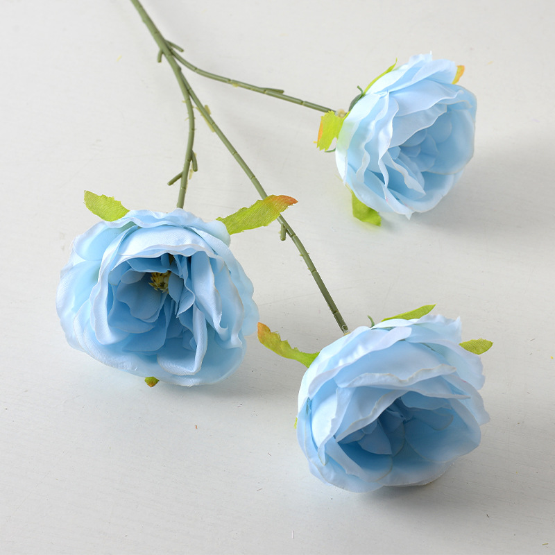 Flor artificial Monet Garden Wind Series Auditorio de bodas Guía de ruta Decoración de bodas Flor falsa Pintura al óleo Estilo Sense avanzado