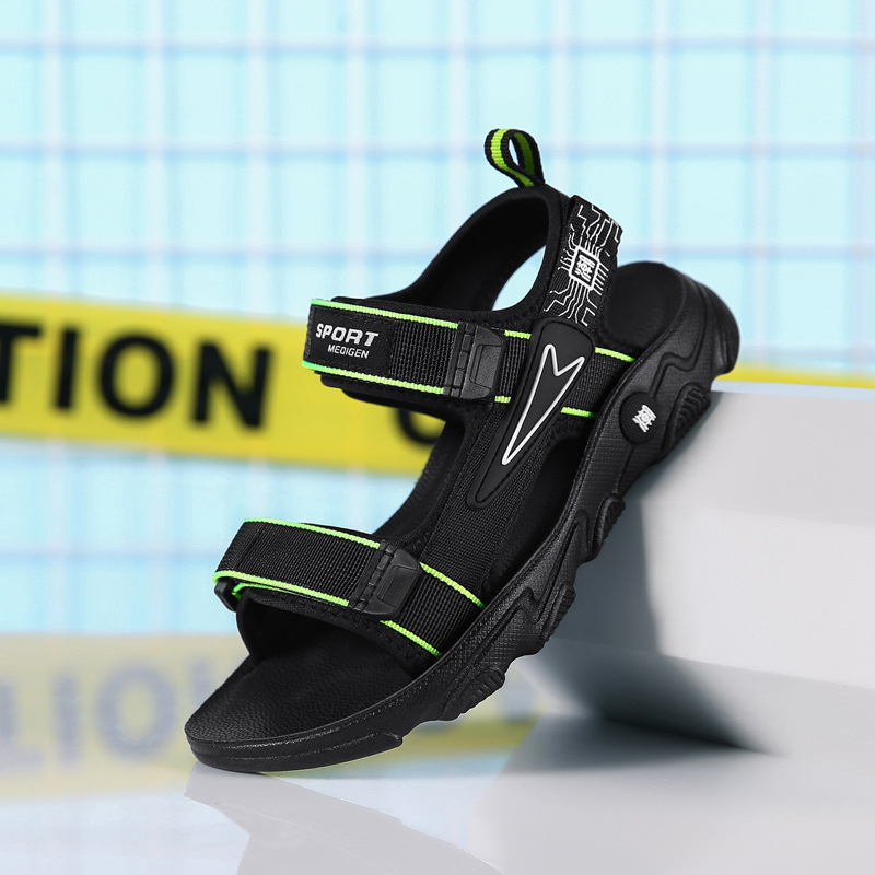 Sandalias de Playa Deportivas para Niños de PU Ligero Suela Suave Antideslizante para Playa y Verano