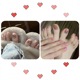 12 Mirror Silver 36 Aurora Brilliant Oil Nail Relief Towel