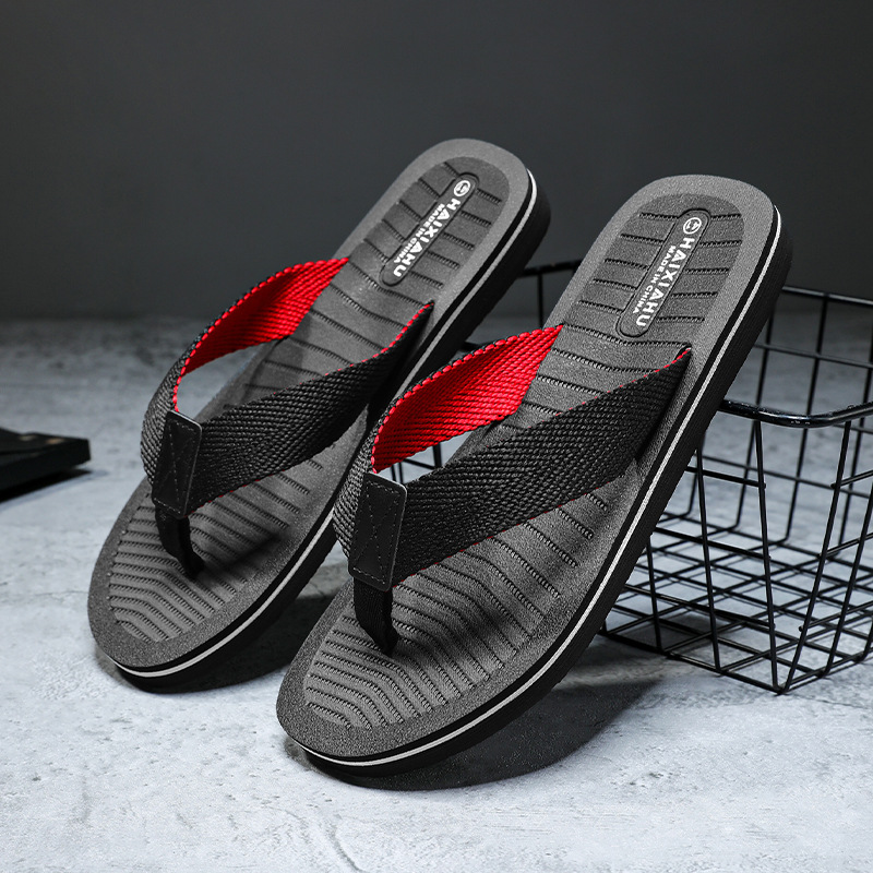 Sandalias y zapatillas personalizadas, chanclas de playa, zapatillas casuales de verano para hombres, sandalias antideslizantes de verano para hombres