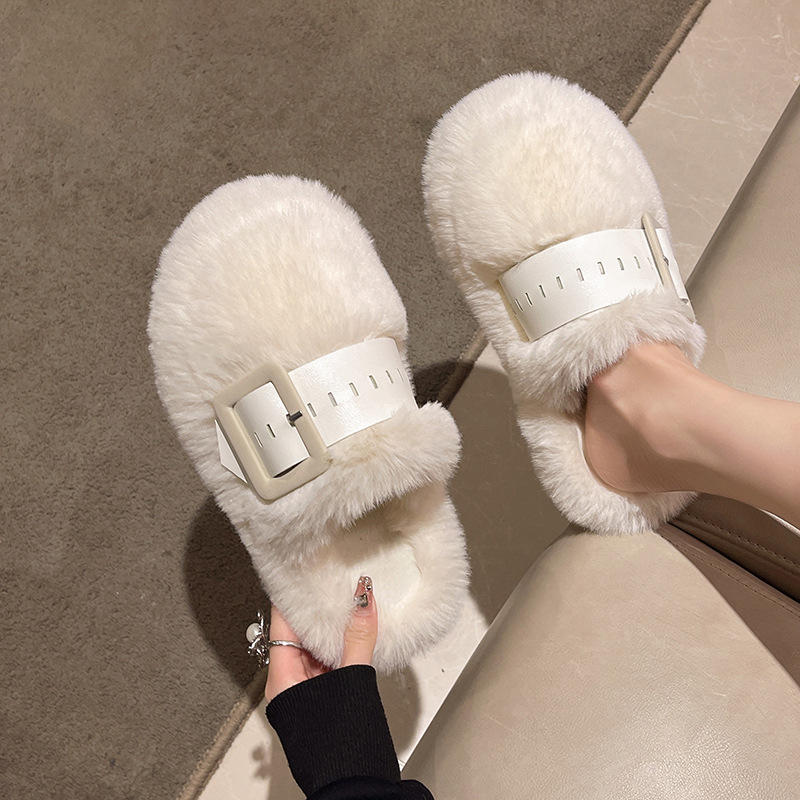 Women's demi-season keep warm women's slippers platform
