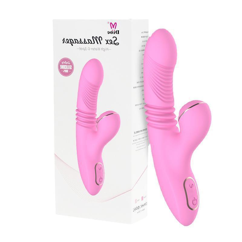 蒂贝玉兔旋风四代自动伸缩抽插吸吮加温女用震动棒成人女性自慰器|ms