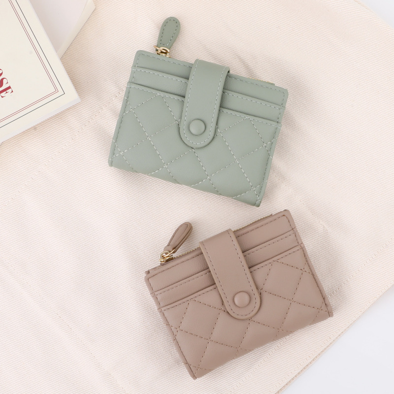 Cross-Border New Style Women's High-End Embroidered Chanel-Style Wallet Wholesale Fashion Integrated Small Wallet for Women Cross-Border New Style Women's High-End Embroidered Chanel-Style Wallet Wholesale Fashion Integrated Small Wallet for Women