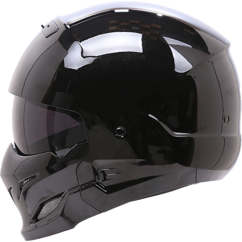 Casco Scorpion de segunda generación con certificación 3C, casco integral para motocicleta, casco combinado Ghost Face Warrior, para todas las estaciones, para motocicleta eléctrica, protector, cortavientos, con reducción de ruido