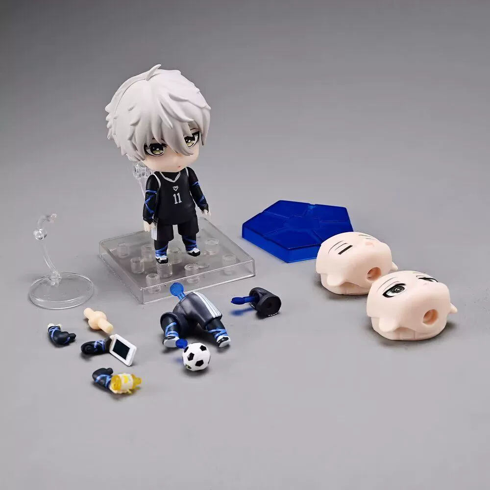 Фигурка Q-version Nendoroid (Seishirou Nagi) — подвижная 10 см, сменные части, коллекционная