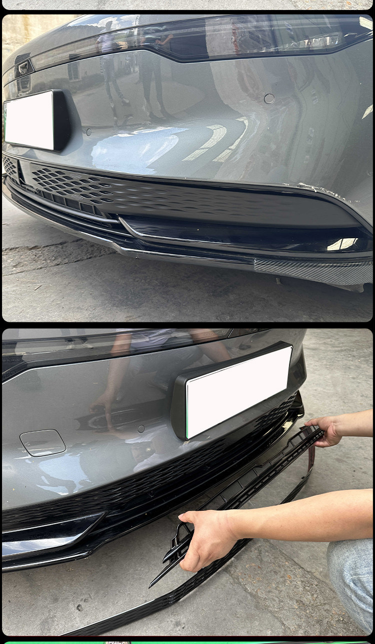 Suitable for 24-25 models of Zeekr 007, anti-insect net for the front grille, radiator protection net, mosquito-proof, no-disassembly modification, specialized accessories